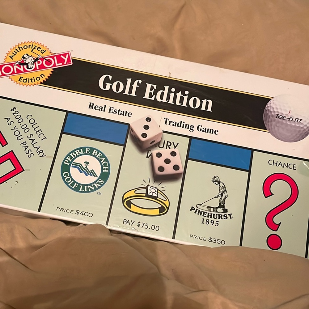 😄Monopoly Golf edition 1996